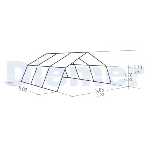 Campaign Hospital Sas 34m² Pvc Covering